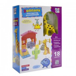 Игрушка Kribly Boo Зоопарк развивающий конструктор