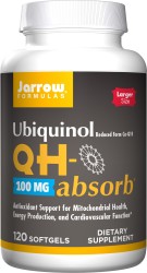 Убихинол QH-Абсорб 100 мг Jarrow Formulas 120 шт. капс. гелевые 1520 мг