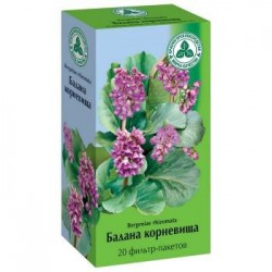 Бадана корневища ф/пак. 1.5 г 20 шт.