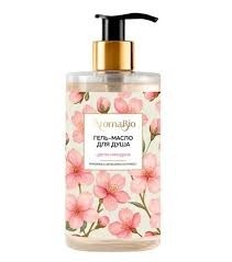 Гель-масло для душа AromaBio цветки миндаля 420 мл