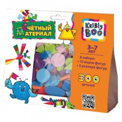 Игрушка Kribly Boo Счетный материал набор фигур 300 деталей