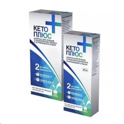 Кето плюс шампунь 60 мл 1 шт.