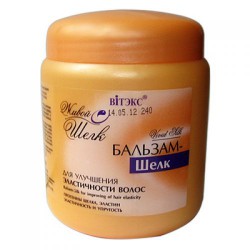 Бальзам для волос Живой шелк для улучшения эластичности волос 450 мл