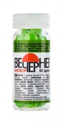 Вечернее валериана, хмель, мята 60 шт. др. 0.18 г