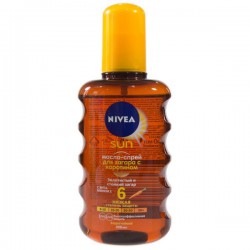 Масло-спрей для загара, Nivea (Нивея) 150 мл сан SPF 6