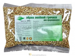 Зерна гречихи зеленой для проращивания 170 г
