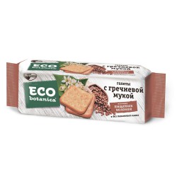 Галеты 160 г Eco-botanica с гречневой мукой