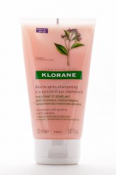 Бальзам для волос Klorane с хинином и витаминами укрепляющий от выпадения волос 150 мл