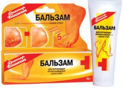 Бальзам Доктор Биокон для огрубевшей потрескавшейся кожи стоп 75 г