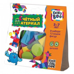 Игрушка Kribly Boo Счетный материал набор фигур 60 деталей