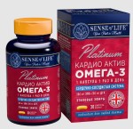 Омега-3 Кардио актив, Sense of Life (Сенс оф Лайф) софтгель-капсулы 1360 мг 30 шт Platinum БАД