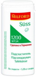Заменитель сахара табл. 1200 шт. Milford