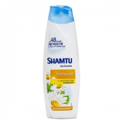 Бальзам для волос Shamtu питание с экстрактом ромашки 360 мл
