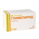 Глимепирид, таблетки 2 мг 90 шт