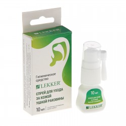 Спрей Lekker для ухода за ушной раковиной 10 мл