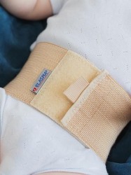 Бандаж медицинский компрессионный противогрыжевый Эласма для пупочной грыжи детский р. 1 (41-50 см)