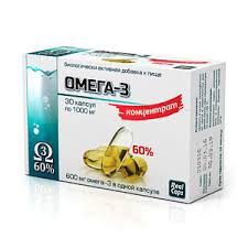Омега-3 концентрат 60% БАД 30 шт. капс. 1000 мг