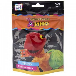 Игрушка Kribly Boo Динозаврик Тиро конструктор 14 элементов