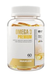 Омега-3 премиум Maxler 60 шт. капс. 1300 мг