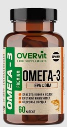Омега-3 35% OVERvit БАД 60 шт. капс. 1400 мг