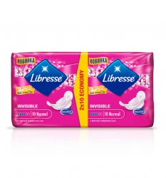 Прокладки женские Libresse инвизибл нормал софт 20 шт.